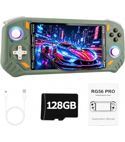 Amazon.com: Retroid Pocket 5 Retro Handheld Game Console, 8+128G